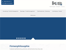 Tablet Screenshot of ks-real-estate.de